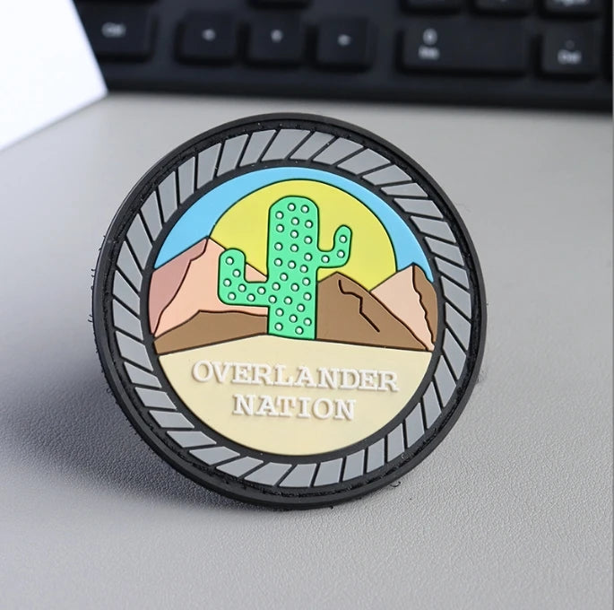 China Factory Wholesale Customized 2D/3D Soft Rubber PVC Patches Jacket Patch