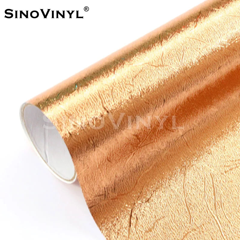 SINOVINYL Manufacturer Glossy Texture Pattern Craft Self Adhesive Cutting Permanent DIY Cutting Vinyl Sticker for Home Decor
