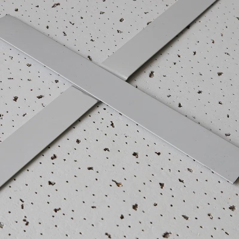 Modern Square Hotel Perforated Ceilings Sound Absorption Moisture-proof Fire-proof Mineral Wool Ceiling Board 2x2 595x595x12mm