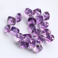 SGARIT Gemstone Jewelry Cushion Cut Loose Amethyst Natural Gemstone for Jewelry Making Amethyst Stone Faceted Beads