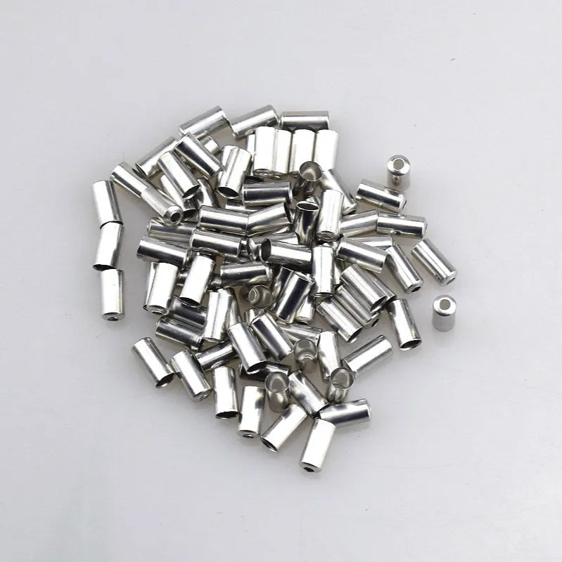 100pcs 5mm Brake Cable Housing Ferrule End Caps MTB Road Bike Accessory Parts Replacement for BMX Cable Sets