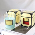 Wholesale Handmade Non-Toxic Soy Pillar Candles Glass Jar Modern Home Fragrance Father's Day Thanksgiving Easter Christmas New