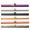 Good Selling Steel Purse Clutch Closures Wholesale Multicolor Frame Handles Hardware for Diy Leather Bag Making