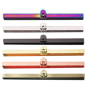 Good Selling Steel Purse Clutch Closures Wholesale Multicolor Frame Handles Hardware for Diy Leather Bag Making