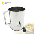 Hand Crank Rotary Stainless Steel Flour & Icing Sugar Sifter Baking Tool for Making Cake Tools
