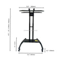 Red Light Therapy Panel With Stands Adjustable Height Movable Mobile/Wheel Floor Stand With 4 Wheels