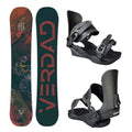 All-Round Flat-Flower Freestyle Snowboard for Men and Women All-Terrain Veneer Suit Retainer for Ski Usage