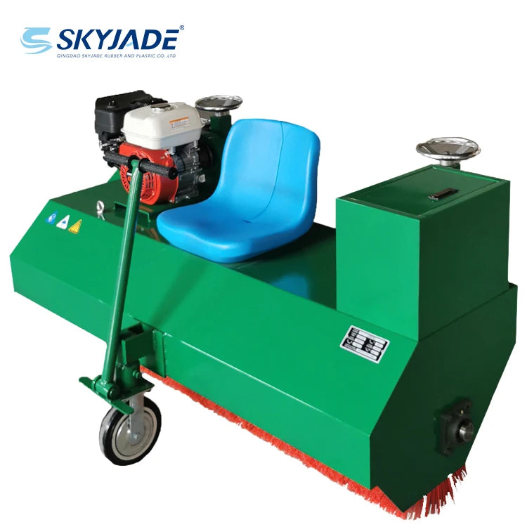 Gasoline Artificial Grass Brushing Machine Different Brush Machine for Artificial Grass