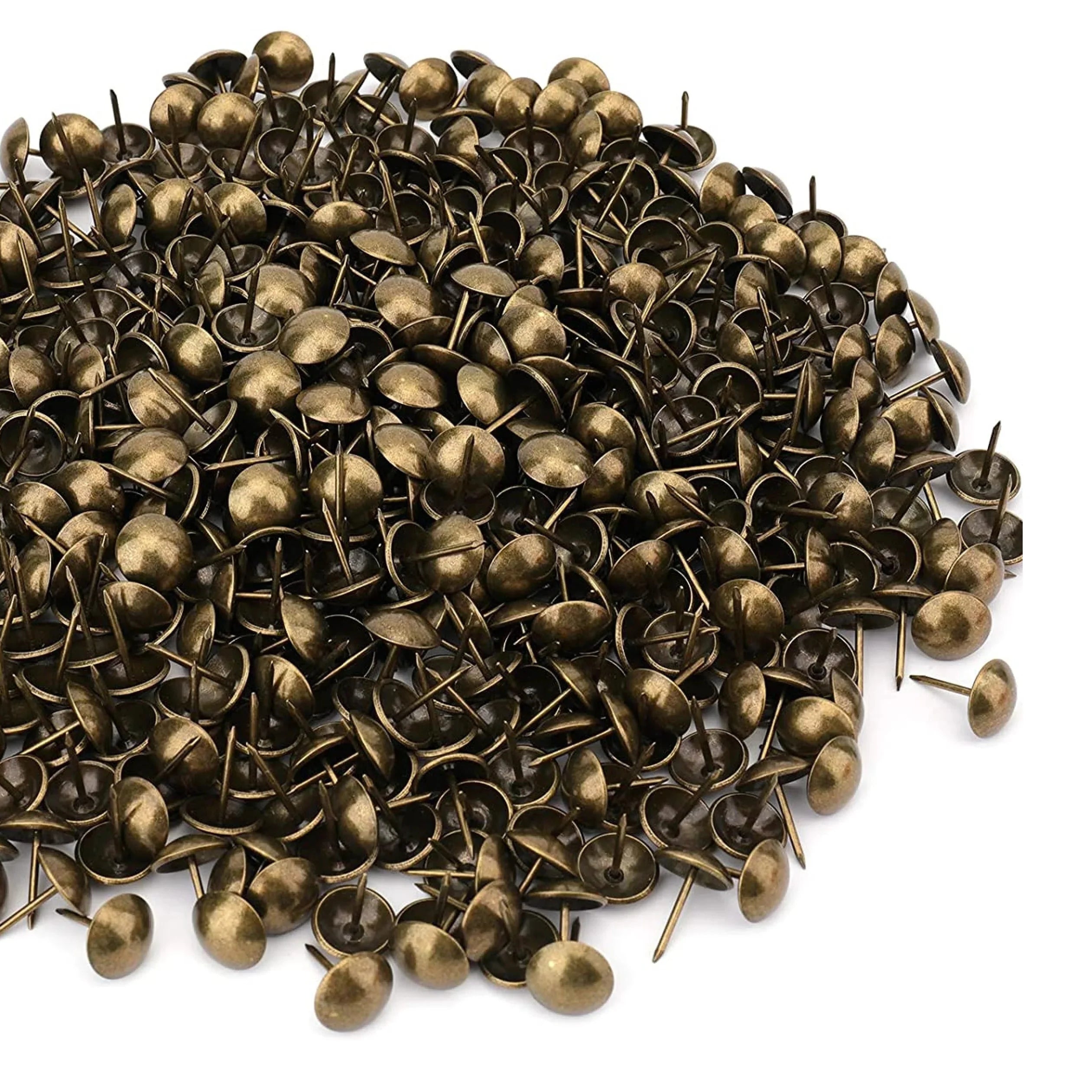 6-100mm Antique Sofa Upholstery Nail Gold Round Head Furniture Decoration Nail Silver Decorative Nail Door Rivet Thumbtack