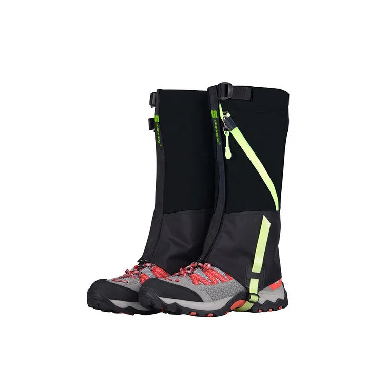 Snow Hiking Gaiters Winter Hiking Gaiters Dual Layer Breathable Skiing Gaiters Foot Warmer