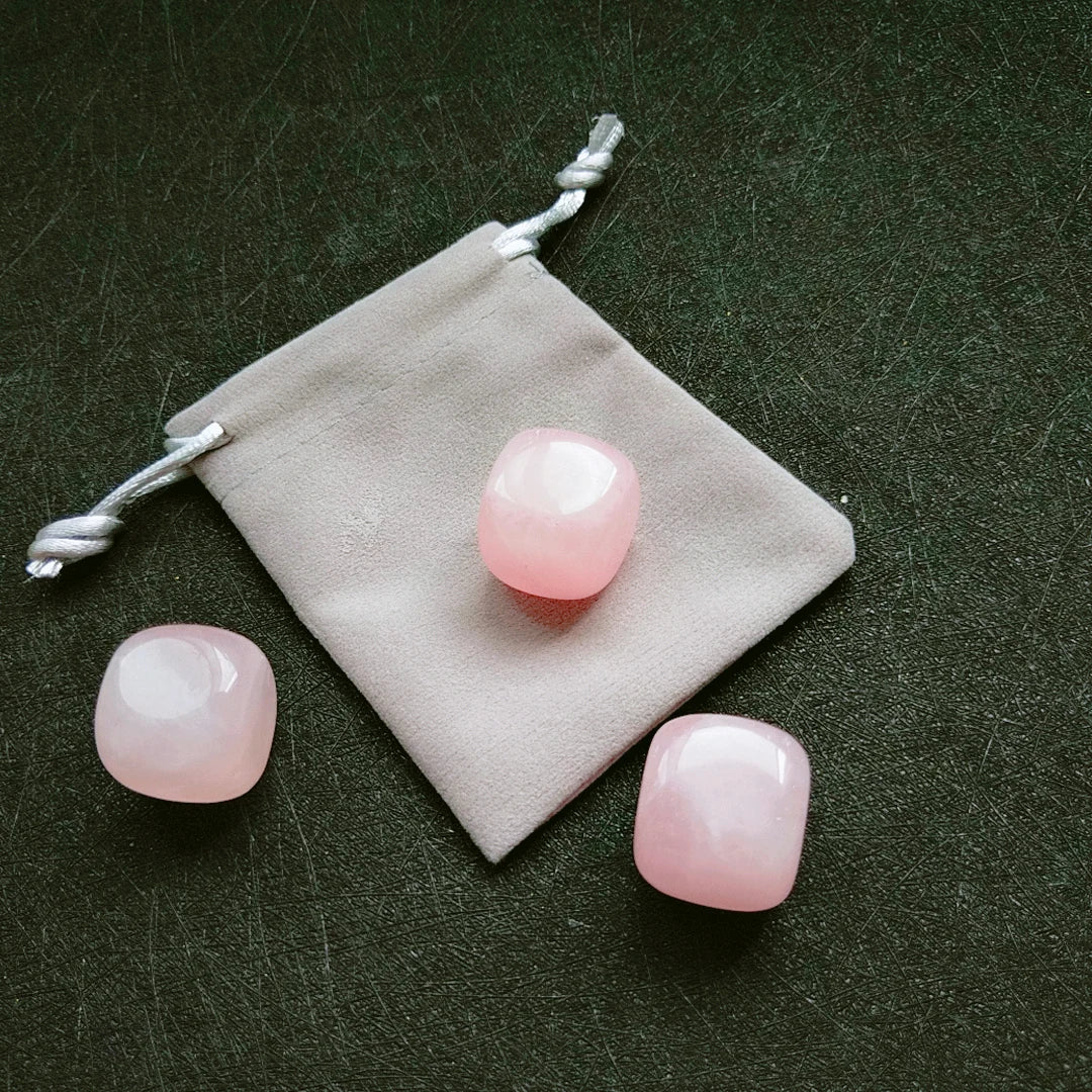 DIY Beauty personal Rose Quartz Square Incense Holder Balance Healing Meditation ornaments garden decor