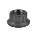 Gr5 Titanium RC 12 Point Hex Flange Nut for Motorcycle Metric Hexagon Flange Bolt and Nut M6 M7 M8 M10 Titanium Lock Nut