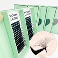 Eyelash Extensions Volume Private Label Supplies Professional Lash Trays Premium Matte Black Lash Extensions