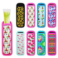 Wholesale Anti-Freezing Insulation Colorful Neoprene Reusable Washable Children Popsicle Holder Ice Pop Sleeves
