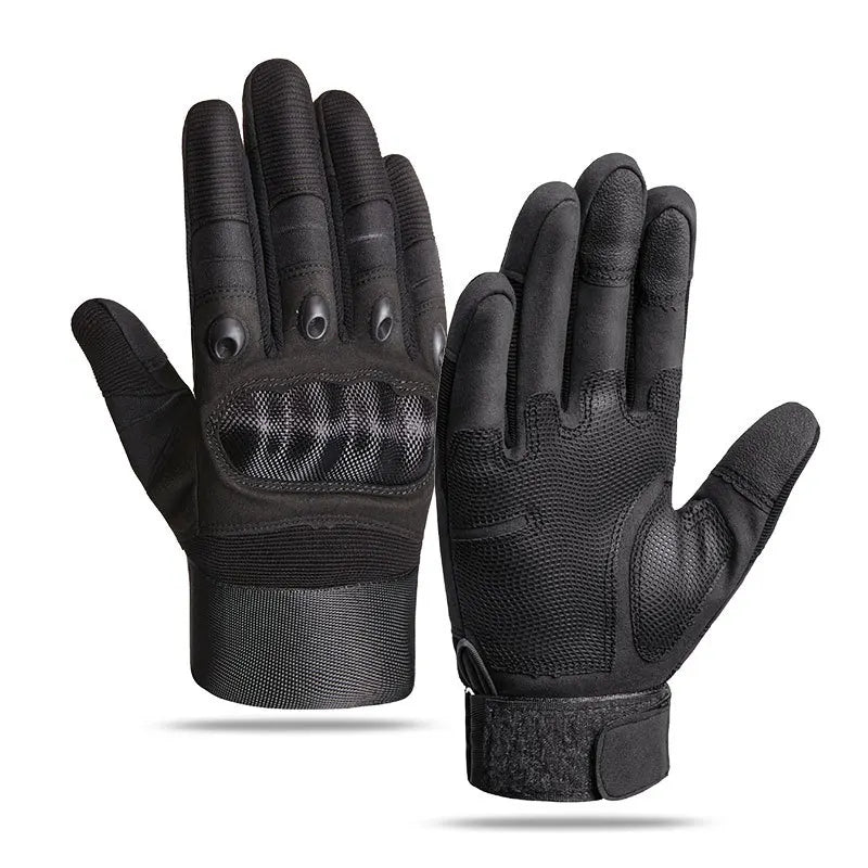Summer Outdoor Sports Cycling Motorcycle Gloves Cotton/Spandex Windproof Non-slip Touchscreen Compatible Breathable Full Finger