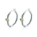 Abiding Shield Plating Tech 925 Sterling Silver 3 Years Tarnish Resistant Earrings