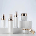 New 30ml 50ml 100ml Luxury Cream and Lotion Makeup Jars Acrylic Skin Care Set with Plastic Cap in Stock