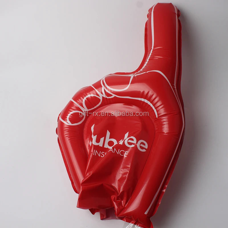 High-Five Hand Clapper Thunder Sticks for Cheering Made of Durable Plastic and PE Material