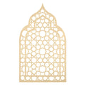 Tailai Eco-Friendly Engraved Wooden Ramadan Eid Mubarak Wall Decor Hanging Sign