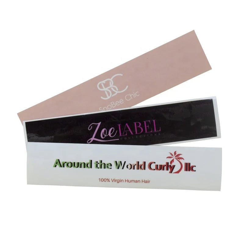 Custom Adhesive Sticker Paper with Custom Size Logo and Design Options for Business Branding and Commercial Use