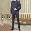 Tailor Made Men Stylish Business Suits Groom Groomsman Wedding Party Prom Formal Occasion Tuxedos 2 Piece Set Jacket and Pants