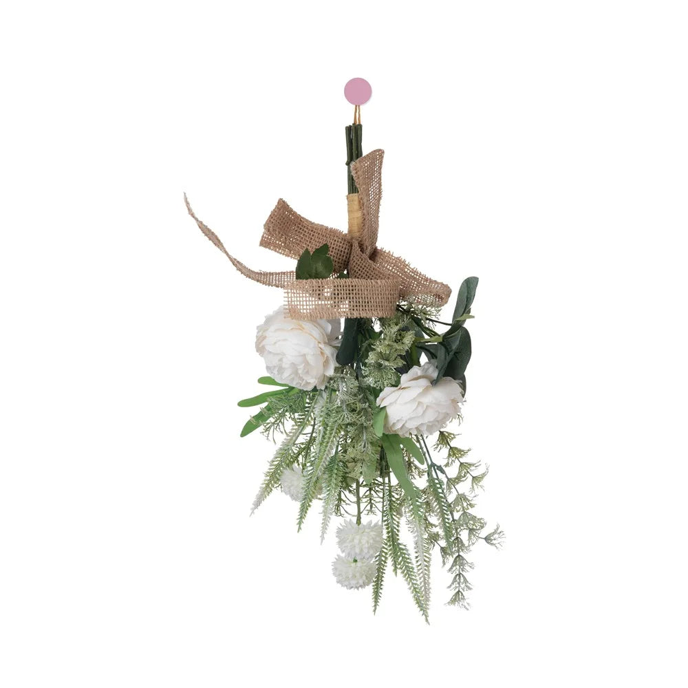 New  Artificial Rose Dandelion Wall Hanging New Design Flower Wall Backdrop Festive Decorations