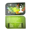 Terahertz Scalar Energy Health Quantum Card Negative Ion PVC Plastic Material Bio Energy Saver Card Healthcare Supply