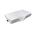 Height Adjustable Ergonomic Orthopedic Anti-Snore Memory Foam Cervical Pillow with Removable Foam Sheet Bedding Accessory