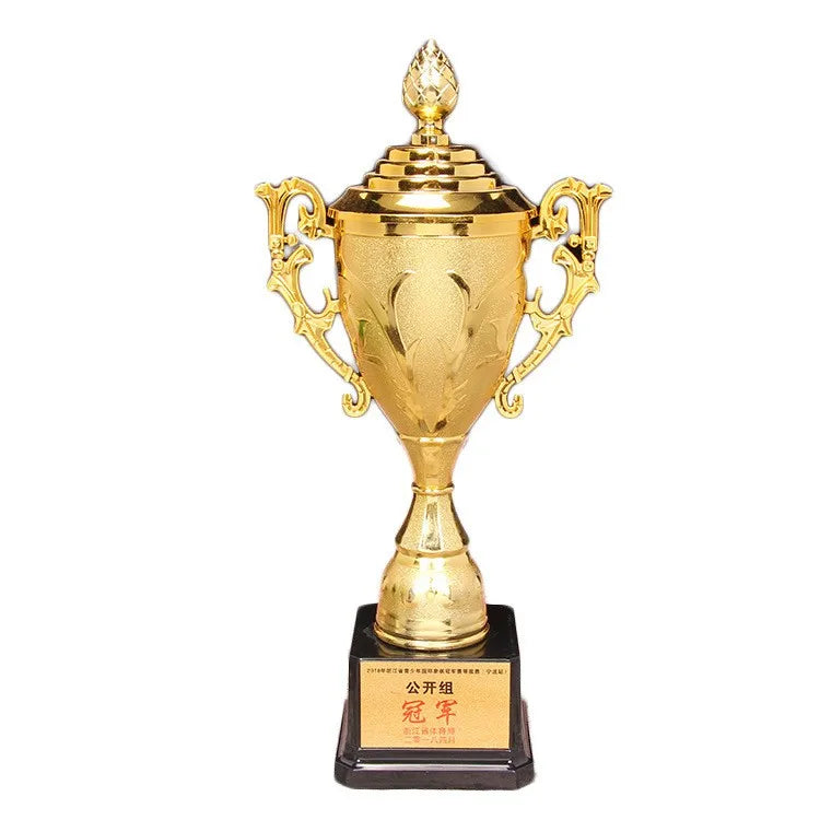 2026 Hot Selling Factory Directly Sale World Plastic Trophy and Medals Student PVC Trophy Cup