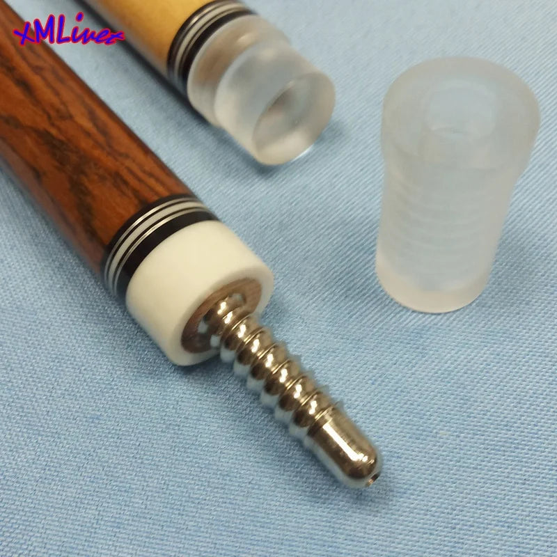 Xmlivet Professional Transparent Acrylic Radial Pin Pool Billiards Cue Joint Protectors Wholesale Billiards Accessories