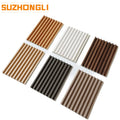 Great Wall Board Indoor Fluted PVC Vinyl Siding Bamboo House Wall Panel Stylish Boards for Indoor Use