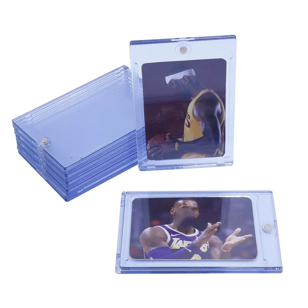 Factory Wholesale UV Protection One Touch Magnetic Card Holder Fits up to 35Pt Baseball Sportscards Gaming & Trading Cards