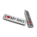 Logo Labels Tag for Clothing Design Engraved Brand Name Custom Metal Fashion Plating Garment Labels Sustainable Gold or Custom
