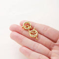 Jinyuan Brass High Qualified 18k Gold Plated Spring Ring Clasp for Necklace Bracelet Making Jewelry Finding Model 23052701 CN
