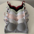 Wholesale Teenage Girls Bra Adjustable Breathable Cotton Bra Underwear Pure Color No Steel Ring Developmental Bralette