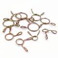Customized Metal Zinc Plated Double Ears Pipe Clamp Different Size Automotive Fuel Tank Hose Clamps Industrial Tube Clips