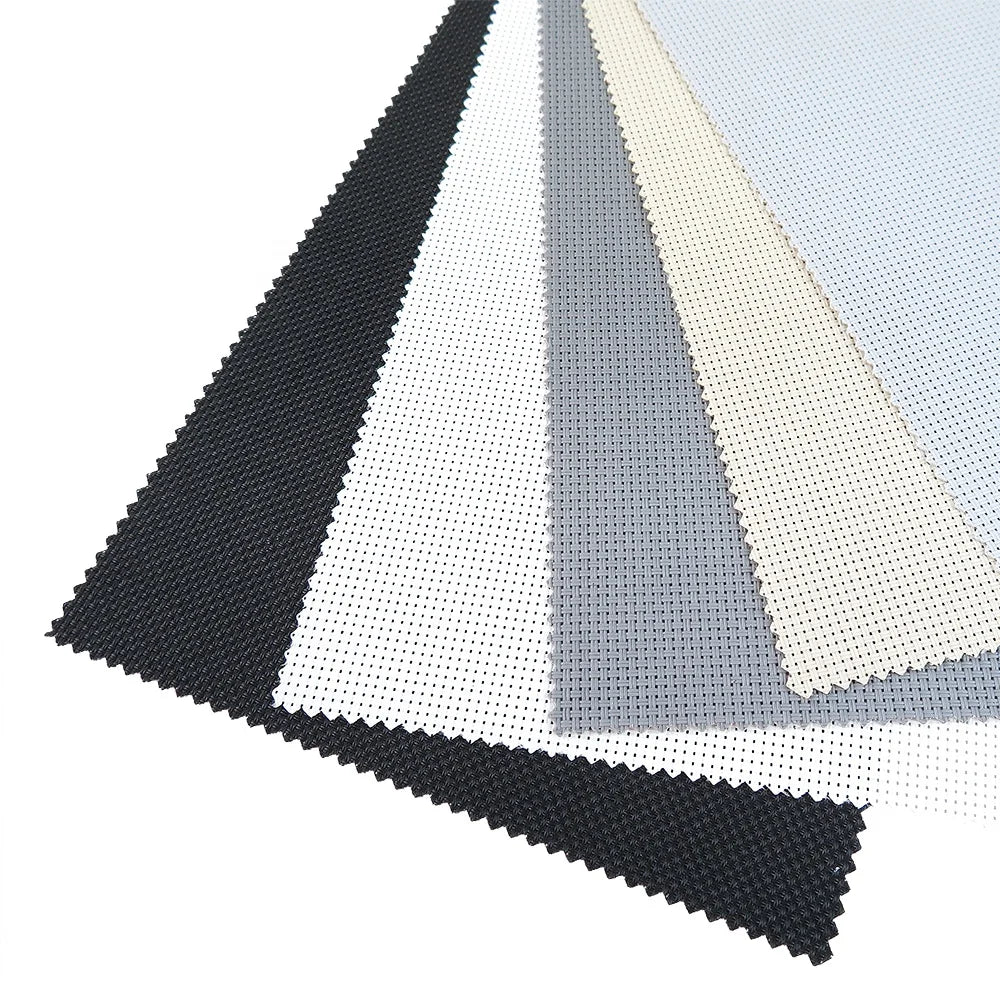 Waterproof Breathable Shelters Roller Shade Dust Proof Light Blocking Sunscreen Fabric for Outdoor Window Factory Direct Sales