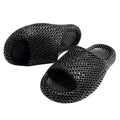 New Thick-Sole 3D Printed Directly Summer Outdoor Slippers Sandals for Men and Women Black Shoes