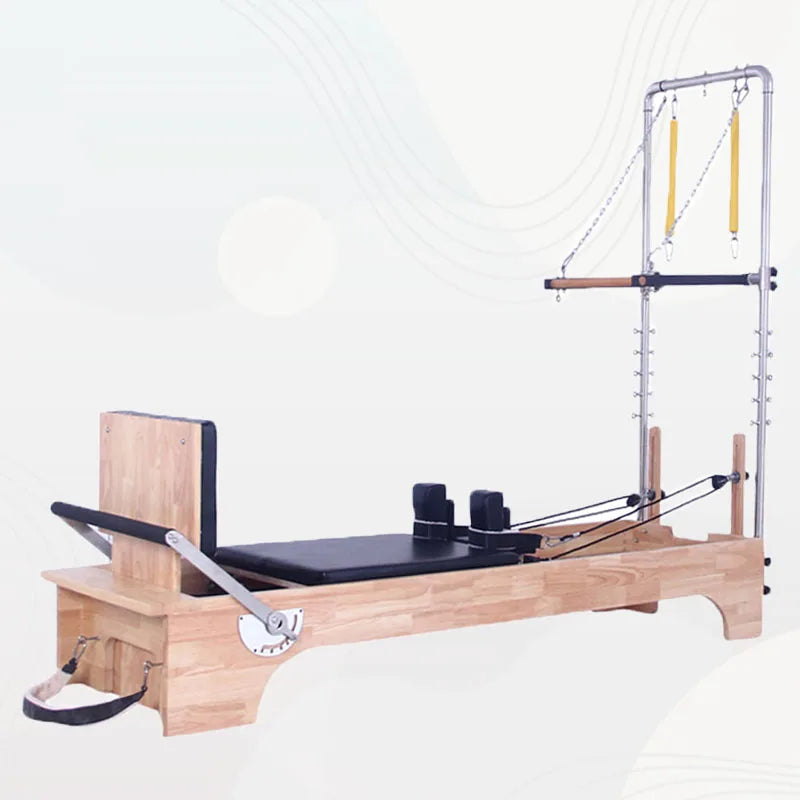 Top Selling of Body Building Commercial Fitness Equipment for Exercises with Wooden Yoga Reformer Pilates Commercial Grade