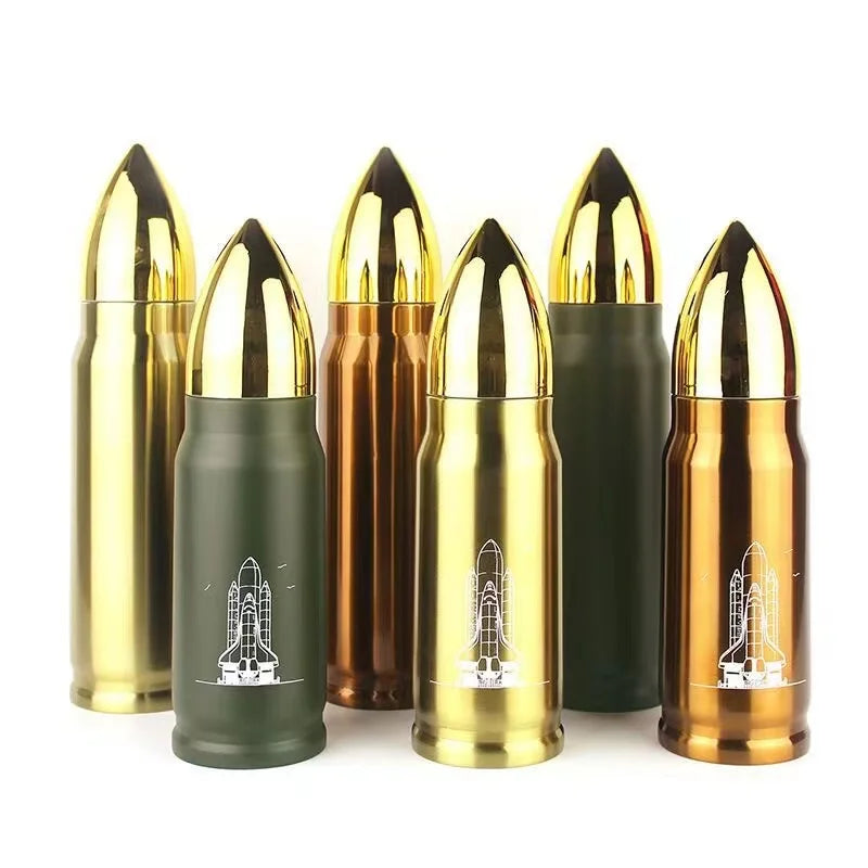 350ml 500ml Coffee Vacuum Tumblers Insulated Travel Small Mouth Water Bottle with Lid