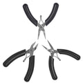 Mini Hand Tools Stainless Steel Pliers Multi Bead Craft Set Equipment Round Needle Nose Side Cutting Locking Pliers