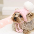 Wholesale Luxury Knitted Cute Diy Hat Winter Dog Cat Hats