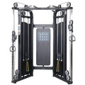 Commercial Gym Steel Pulley System Trainer Multi-Station Cable Crossover with Pin Load Selection for Arms Training