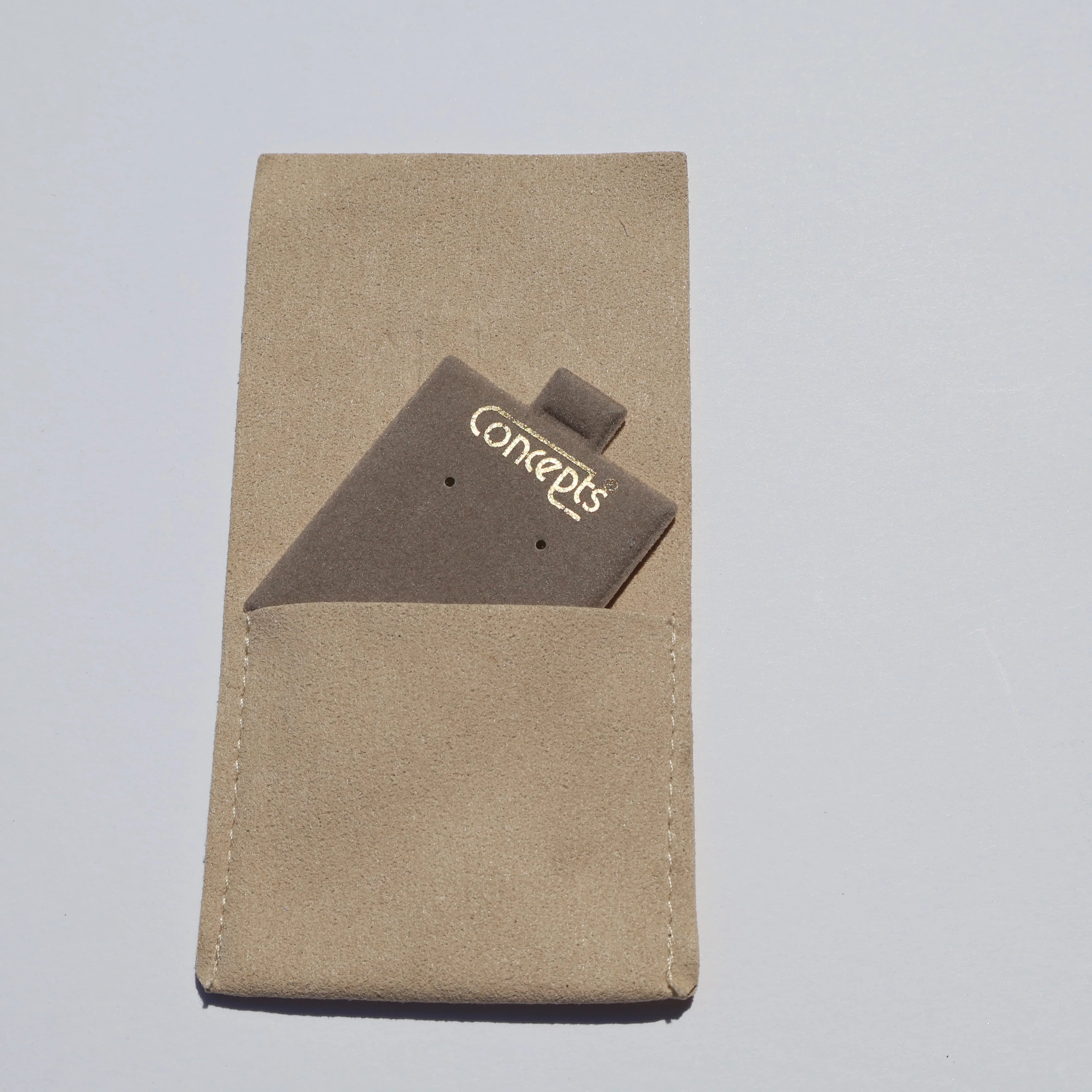 Elegant Handmade Fiber Jewelry Pouch for Travel and Storage