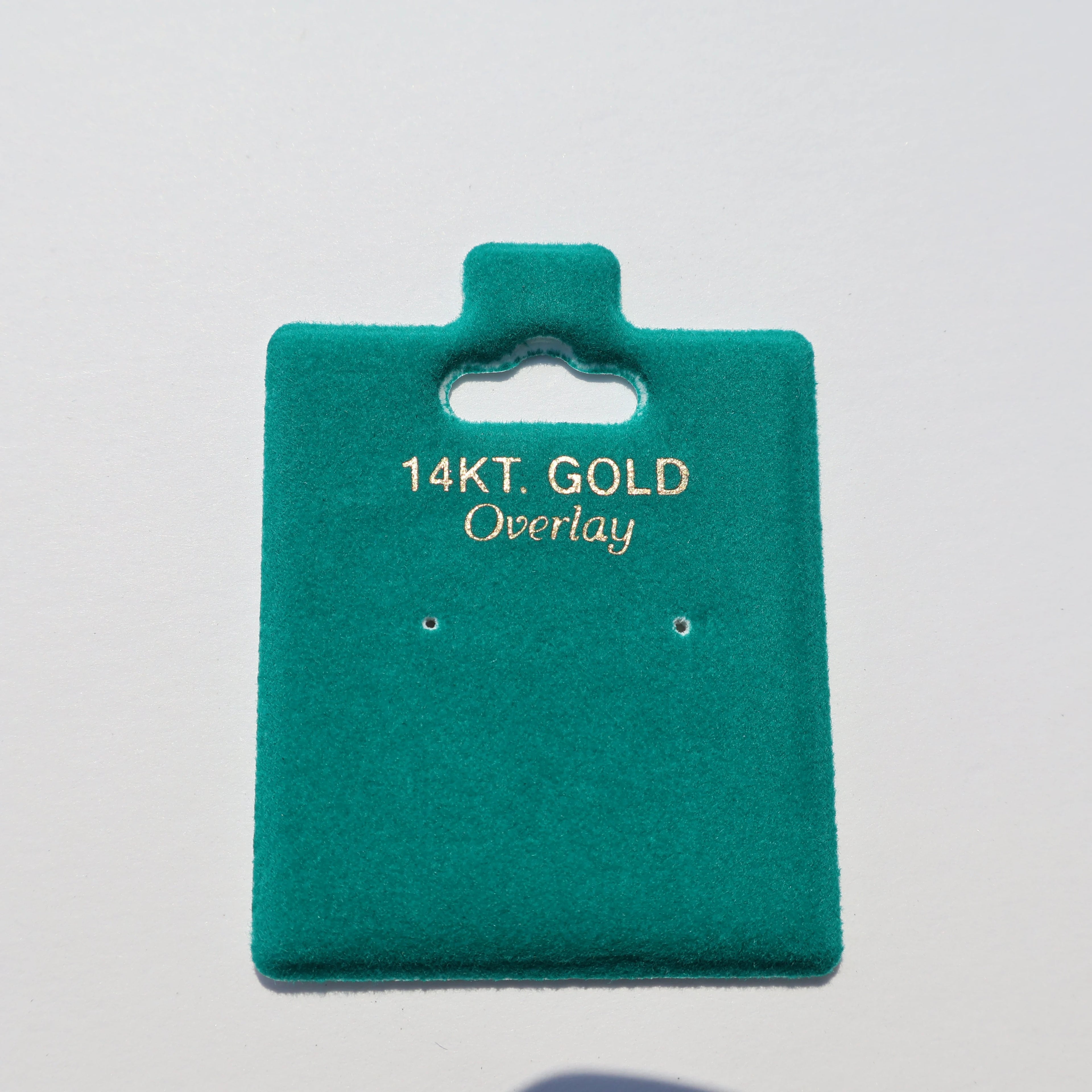 Direct Factory Wholesale Eco-Friendly Stylish Jewelry Container Custom Logo Printing Stamping Rings Necklaces Insertion Cards