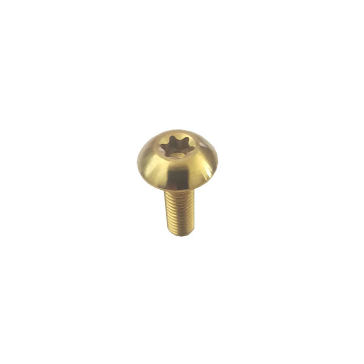 Factory Price M6x20 Titanium Button Head Bolts Titanium Pan Head bolt T25 Titanium Button Head bolt UTV bolt