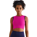 FLW Women's Gym Crop Wholesale Yoga Vest Tank Top Breathable Knitted Patchwork Workout Fitness Yoga Crop
