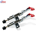 GH-301-AM Antislip Red Horizontal Quick Release Hand Tool Toggle Clamp