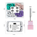Hot Sale Small Mini Nail Sanding Bands Sanding Ring Nail File Manicure Tools E-file Drill Head Suppliers