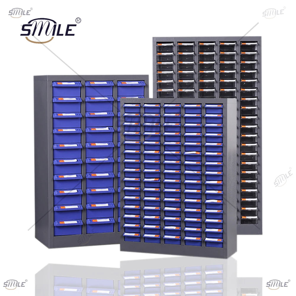 SMILE Steel Drawer Cabinet for Small Parts Parts Storage Cabinet Parts Cabinet